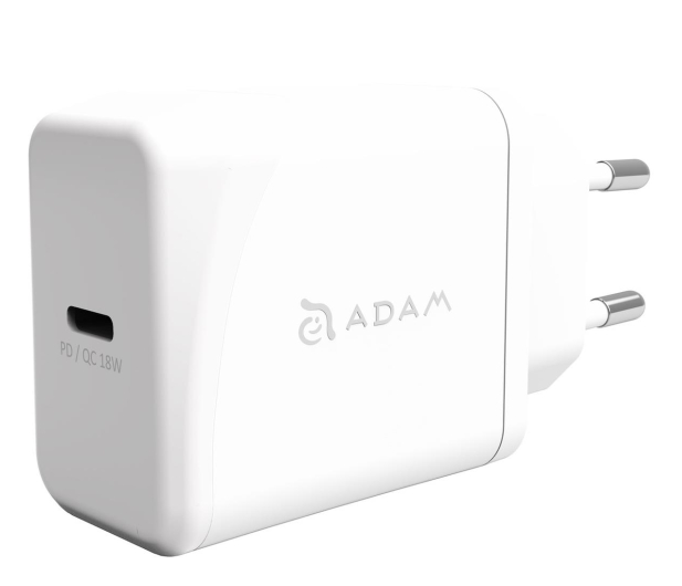 Adam Elements OMNIA F1 USB-C 20W (biała) - 1060946 - zdjęcie